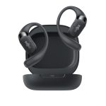 SHOKZ OpenFit 2 Open-Ear Headphones,True Wireless Bluetooth Earphones with Microphone,Earhook Earbuds with 48 Hours of Playtime,Fast Charging,IP55 Water-Resistant,with Carrying Bag,Black,Bluetooth5.4