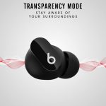 Beats Studio Buds - True Wireless Noise Cancelling Earbuds - Compatible with Apple & Android, Built-in Microphone, IPX4 Rating, Sweat Resistant Earphones, Class 1 Bluetooth Headphones - Black - Image 9