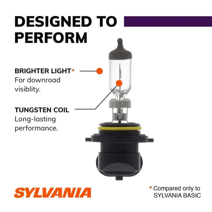 SYLVANIA - 9006 XtraVision - High Performance Halogen Headlight Bulb, High Beam, Low Beam and Fog Replacement Bulb (Contains 2 Bulbs) - Image 4