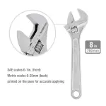 WORKPRO Large Pliers & Wrench Set 6-Piece (10" Water Pump, 10" Slip Joint, 8" Long Nose, 8" Linesman, 6" Diagonal, 8" Adjustable Wrench) for DIY & Home Use, W001329A - Image 8