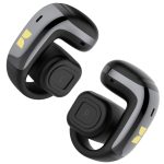 Monster Airclip AC210 Open Ear Headphones, Clip-On Earbuds, Lightweight Comfort, Secure Fit, Crystal-Clear Call, IPX6, 36H Playtime, Bluetooth 6.0 Wireless Earbuds for Running/Cycling/Gym (Black)