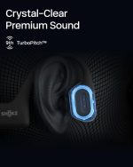 SHOKZ OpenRun Pro-Bone Conduction Headphones, Open-Ear Bluetooth Wireless Sport Headphones for Running and Workout, Sweat Resistant, Long Battery Life, Premium Deep Bass, Mic，with Hair Band, Black - Image 6