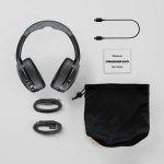 Skullcandy Crusher Evo Wireless Bluetooth Headphones with Extra USB-C Charging Cable, Multi-Sensory Bass, Noise Isolating Over-Ear Fit, 40 Hours Battery, Microphone for iPhone Android - True Black - Image 6