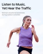 SHOKZ OpenRun Pro-Bone Conduction Headphones, Open-Ear Bluetooth Wireless Sport Headphones for Running and Workout, Sweat Resistant, Long Battery Life, Premium Deep Bass, Mic，with Hair Band, Black - Image 7