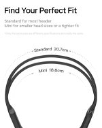 SHOKZ OpenRun Pro-Bone Conduction Headphones, Open-Ear Bluetooth Wireless Sport Headphones for Running and Workout, Sweat Resistant, Long Battery Life, Premium Deep Bass, Mic，with Hair Band, Black - Image 4