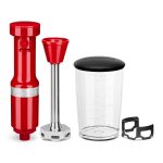 KitchenAid Variable Speed Corded Hand Blender KHBV53, Empire Red - Image 4