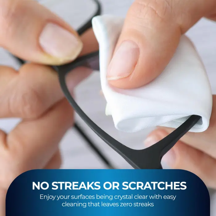 MED PRIDE Anti-Fog Lens and Screen Cleaning Wipes for Eyeglasses, Touch Screens, Premoistened, Anti-Static, Quick-Dry (200 200 Count (Pack of 1)) - Image 3