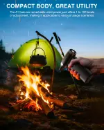 Electric Compressed Air Duster Cordless: 60 MPH High Wind Speed Mini Air Blower for Electronics Portable Computer Cleaner Hand Keyboard Cleaning Powerful Duster for Car, Fans and Other Sences - Image 5