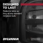 SYLVANIA - 194 Long Life Miniature - Bulb, Ideal for Interior Lighting – Trunk, Cargo and License Plate (Contains 2 Bulbs) - Image 3