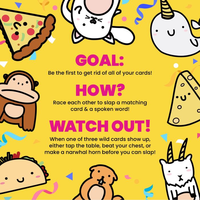 Taco Cat Goat Cheese Pizza Wildly Entertaining Card Game for Family and Group Game Night | Easy to Learn and Play with 10-15 Minute Rounds | Fun for Kids, Teens, Adults, and Families | 2-8 Players - Image 5
