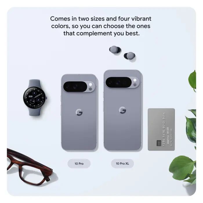 Google Pixel 10 Pro XL - Unlocked Android Smartphone - Gemini AI Assistant, Triple Rear Camera System, Fast-Charging 24+ Hour Battery, and 6.8" Super Actua Display - Jade - 256 GB (2025 Model) - Image 12