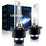Innovited D2S HID Xenon Headlight Bulbs 6000K Cool White High Low Beam 66040 66240 85122,etc Replacement Bulb - Pack of 2