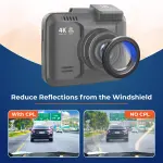 ROVE Ultimate CPL Filter, Anti-Glare Circular Polarizer Lens for ROVE R2-4K, R2-4K PRO, and R2-4K Dual Dash Cam Models - Image 5
