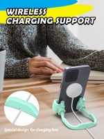 Stocking Stuffers for Teens Girls Boys Adults Cell Phone Stand: UPGRADE Adjustable Thumbs Up Lazy Phone Holder for Desk Cool Gadgets Fun Birthday Gift Ideas for Kids Teenager Women Gifts for Christmas - Image 2