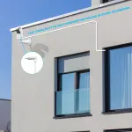 2 Pack 20FT Power Extension Cable Compatible with Wyze Cam V4,Wyze Cam v3,Wyze Cam Pan,WYZE Cam OG,NestCam Indoor,Blink,Amazon Cloud Camera,USB to Micro USB Durable Charging and Data Sync Cord(White) - Image 5