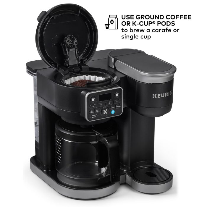 Keurig K-Duo Hot & Iced Single Serve & Carafe Coffee Maker – MultiStream Technology, 72oz Reservoir, Ideal for Holiday Hosting & Gift Giving (Gen 2) - Image 17