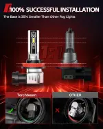 Ultra-Bright H11 LED Fog Lights for All-Weather Safety - Image 6