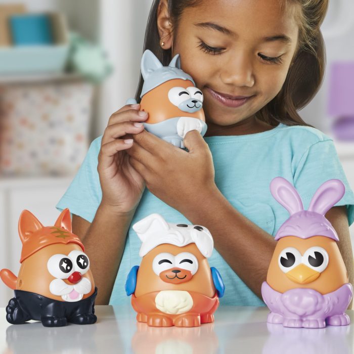 Potato Head Pet-Tato Tots, Pet-Themed Set with 31 Parts and Pieces Plus Rolling Carry Case, Toddler and Preschool Toys for Girls and Boys, Ages 2+(Amazon Exclusive) - Image 9