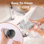 Cold Brew Coffee Maker,64 oz Mason Jar Pitcher with Stainless Steel Filter, Pour Spout Handle Lid, Heavy Duty Glass Airtight & Leak-Proof for Iced Coffee,Tea & Lemonade - Image 3