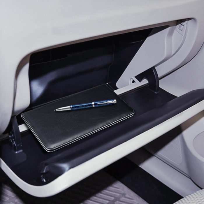 CoBak Car Registration and Insurance Holder - Vehicle Glove Box Car Organizer,Auto Truck Comparment Accessories Case with Magnetic Closure for Driver License,Cards - Image 3