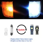 EASY EAGLE Super Bright LED Car Interior Lights, 6000k White Bulbs Kit for 2007-2019 2020 2021 Toyota Tundra with Install Tool（18 pcs） - Image 8