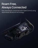 OpenComm2 2025 Upgrade - Open-Ear Bone Conduction Headphones, Wireless Bluetooth Headset with Noise Canceling Mic & Mute Button for Work Calls and Meetings, 16 Hour Talk Time for Mobile & PC - C120 - Image 4