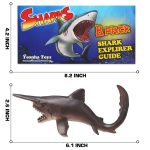 Yeonha Toys 8 Pack Shark Toys with Educational Booklet, Soft Plastic Realistic Shark Figure Set for Kid, Ocean Sea Animal Party Favor, Pool Bath Tub Toy for Toddler Child Boy Girl, Birthday Gift - Image 7