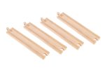 Hape 24 Pcs Wooden Railway Super Expansion Rail Pack| Compatible with Other Wooden Tracks - Image 5