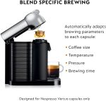 Nespresso Vertuo Coffee and Espresso Maker by Breville, Chrome - Image 5