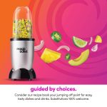 Magic Bullet Blender, Small, Silver, 11 Piece Set - Image 7