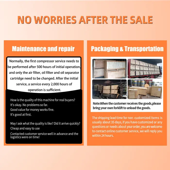 20HP Air Compressor 230V 60Hz 3-Phase 15kW Variable Speed Frequency Rotary Screw Air Compressor 81cfm Max Pressure 120 psi Commercial Air Compressed System - Image 3