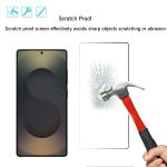Ailun Glass Screen Protector for Galaxy S25 Ultra [6.9 Inch] 3Pack + 3Pack Camera Lens Tempered Glass Fingerprint Unlock 0.25mm Ultra Clear Anti-Scratch Case Friendly [Not For S25/S25 Plus/S25 Edge] - Image 5