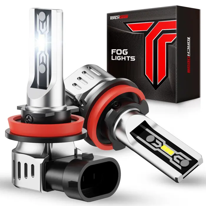 Ultra-Bright H11 LED Fog Lights for All-Weather Safety - Image 1