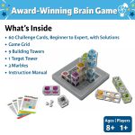 ThinkFun Gravity Maze - Falling Marble Logic Game - Challenging STEM Toy for Kids 8-12 - Gravity Marble Maze - Brain-Building Fun - Educational Gift - Boosts Critical Thinking & Problem Solving - Image 4
