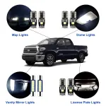 EASY EAGLE Super Bright LED Car Interior Lights, 6000k White Bulbs Kit for 2007-2019 2020 2021 Toyota Tundra with Install Tool（18 pcs） - Image 7
