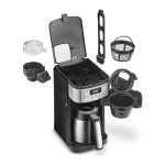 Cuisinart Automatic Grind & Brew 10-Cup Coffee Maker with Blade Grinder, Programmable Coffee Machine Glass Carafe with 1-4 Cup Setting, Brew Pause, Grind-Off Option, DGB-450NAS, Black/Stainless Steel - Image 5