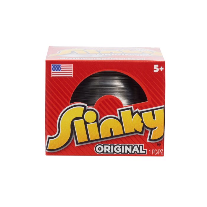 The Original Slinky Walking Spring Toy, 2.75-inch Diameter Metal Slinky, Fidget Toys - Image 3