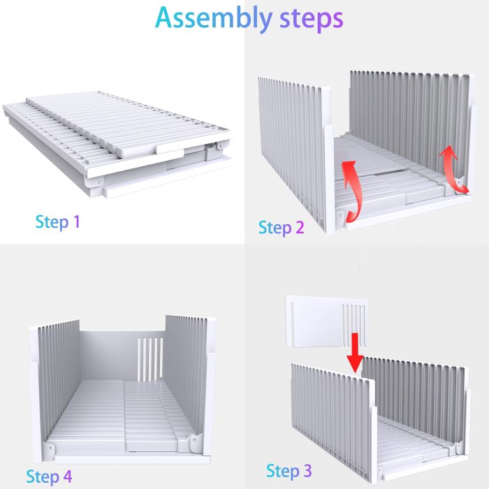 Bread Slicer for Homemade Breads, Adjustable Thickness Slicing Guide, Foldable Portable Bread Cutter Suitability for Homemade Breads, Bagel,Cakes - Kitchen Gadget, Baking Tool & Gift (White) - Image 7
