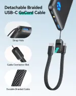 INIU Portable Charger, Ultra Slim 10000mAh 45W PD Power Bank, Fast Charging Mini Battery Pack, Travel Trip Family Essentials Powerbank for College Students Travelers Teen Boys Girls, Red - Image 5