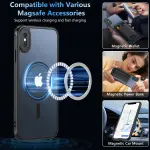 Cum2giff for iPhone Xs Max Case, Compatible with MagSafe, Magnetic Case for iPhone Xs Max 6.5, Military-Grade Dropproof & Shockproof, Skin-Friendly and Smooth Cover for iPhone Xs Max, Black - Image 8