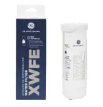 GE XWFE Refrigerator Water Filter, Genuine Replacement Filter, Certified to Reduce Lead, Microplastics, PFOA/PFOS, and 50+ Other Impurities, Compatible with GE Appliances Brands, Pack of 1