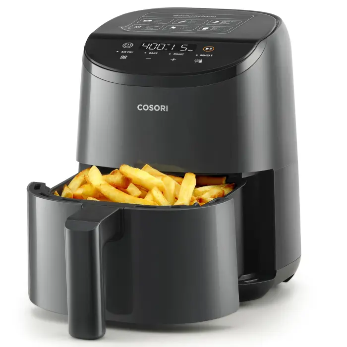 71+a5I3o9VL COSORI Air Fryer 2.1 QT, Small & Mini 4-in-1 airfryer Ideal for Simple Meals and Snack, Easy to Leftover Food to Crispy, Up to 97% Less Oil, 30 In-App Recipes, Nonstick & Dishwasher-Safe Basket - Image 1