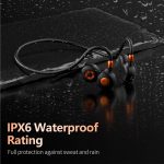 Ortizan Open Ear Headphones, Bluetooth 5.3 Wireless Air Conduction Headphones Sport Earbuds, Premium Sound, IPX6 Waterproof, Clear Call, 19g Lightweight Earphones for Running Cycling Workouts (Black) - Image 5