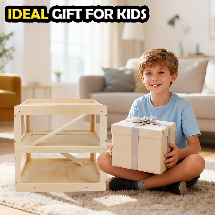 Display Case for Hot Wheels Garage & Matchbox Cars, 1/64 Scale Diecast Toy Car Garage, Storage Case for Hot Wheels, Parking Garage Diorama Toy Car Parking Car Ramp - Image 3