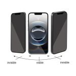 Ailun Privacy Screen Protector for iPhone 16e / iPhone 14 / iPhone 13 / iPhone 13 Pro [6.1 Inch] 2 Pack Anti Spy Private Tempered Glass Anti-Scratch Case Friendly [Not for iPhone 16 6.1 Inch] - Image 5