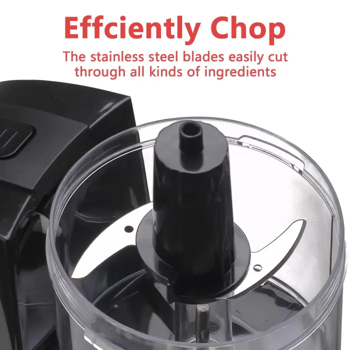 Liebe&Lecker Mini Food Processor,1.5 Cup Mini Chopper for Cutting Vegetable, Garlic,Onion and Meat - Image 6