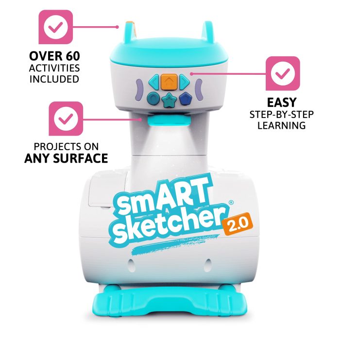 Flycatcher Smart Sketcher 2.0 Projector, Drawing and Tracing Projector for Kids, Educational Arts & Crafts Toy, Christmas Gift for Boys and Girls Ages 5+ - Image 7