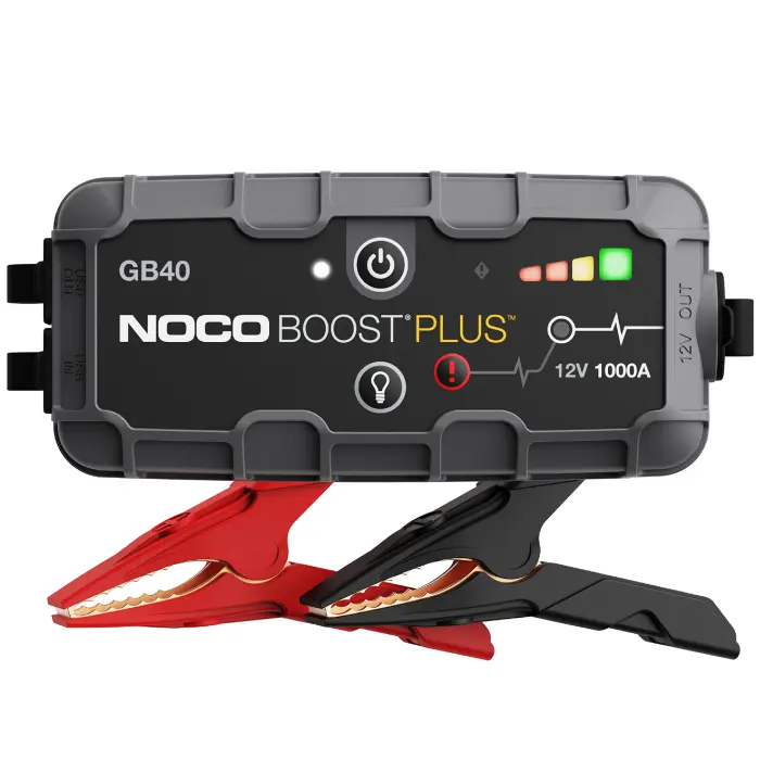 NOCO Boost GB40: 1000A UltraSafe Jump Starter – 12V Lithium Battery Booster Pack, Portable Jump Box, Power Bank & Jumper Cables - for 6.0L Gas and 3.0L Diesel Engines - Image 1