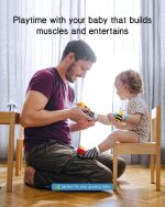 Infinno Baby Wrist Rattle Socks and Foot Finder Set, Perfect Baby Toys for 0-12 Months Newborn Boys and Girls As Shower Gifts, Garden Bug Series - Image 3