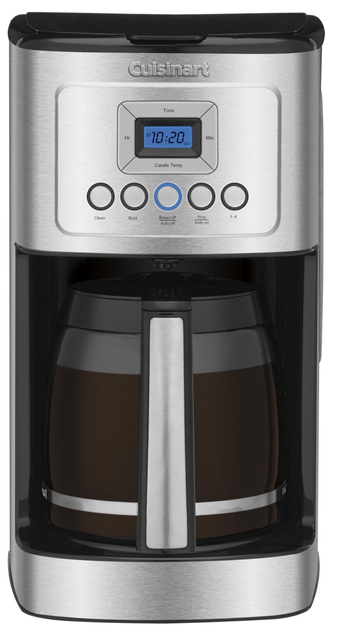 Cuisinart 14-Cup Coffee Maker, Programmable PerfecTemp Glass Carafe Coffee Machine with 1-4 Cup Setting, Brew Strength Control and Brew Pause, Stainless Steel, DCC-3200NAS - Image 1